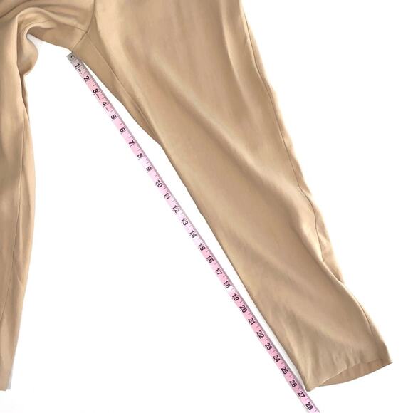 NWT BCBGeneration Faux Side Button Sand Beige Pull-On Pants Size XS - Picture 15 of 15